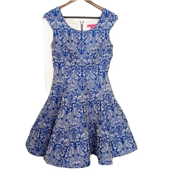 Betsey Johnson Dresses & Skirts - Betsey Johnson Blue Caroline Formal Dress 4